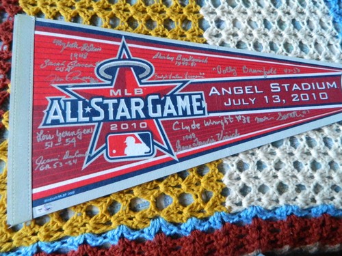 2010 All-Star Game signierter Wimpel Fred Lynn Jim Fregosi - Bild 5 von 13