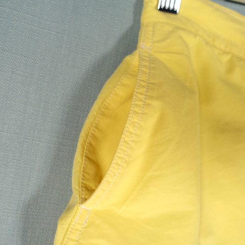 Vintage Polo Ralph Lauren Swim Shorts Women Large Yellow Swimming Beach Big Pony - Picture 12 of 24