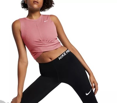 Dri-FIT Cropped Twist Training Tank Top 