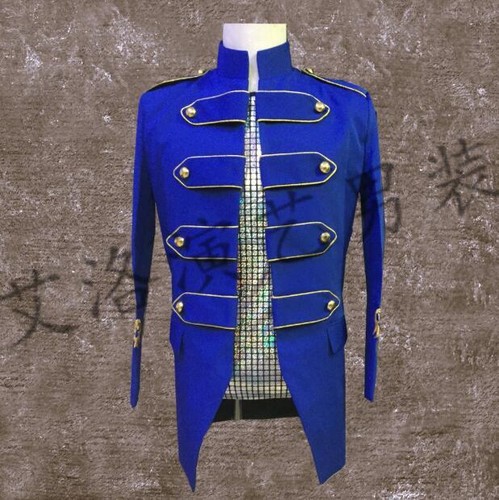 Prince Coats Blazer Jacket Gold Buttons 