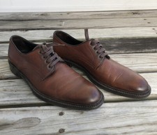 To Boot New York by Adam Derrick Brown Oxford Leather Shoes Sz 9.5 -Dainite Sole