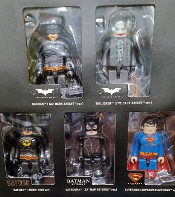 NEW BATMAN Kubrick DC 75th DELUXE BOX SET Figures HARLEY QUINN 