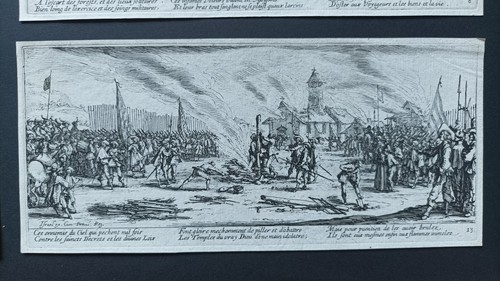 Callot, Jacques ORIGINALE STAMPA, Set 9 Les Grands Misères de la guerre - Picture 8 of 16