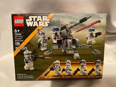 LEGO Star Wars: 501st Clone Troopers Battle Pack (75345) Building Kit  673419376891|