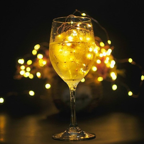 Led Wine Bottle Cork String Light Impermeabile 1-3M Lampade Stellate per Natale - Picture 9 of 23