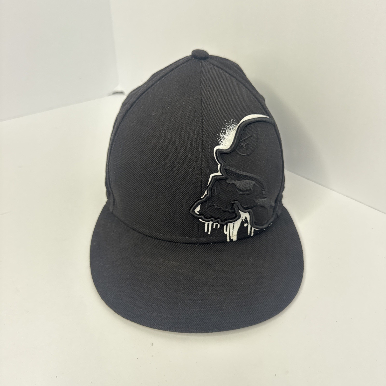 Metal Militia New Era 59fifty Black Hat Cap Fitted Size 7 5/8