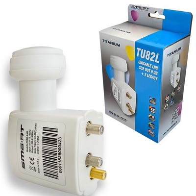 Unikabel Unicable Einkabel SCR LNB LNC LMB +2 Legacy Digital 10x Receiver 0,1dB 