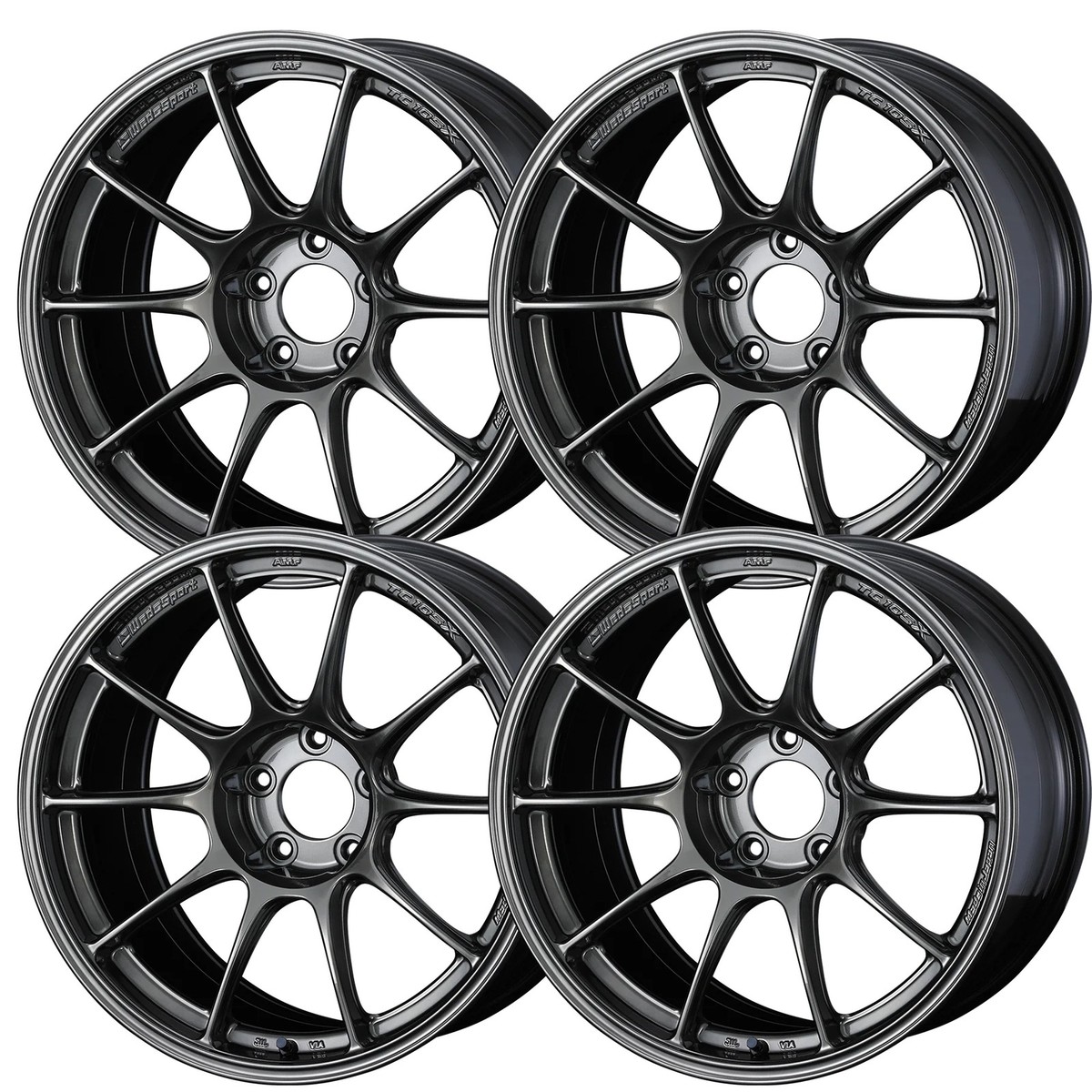 WEDS WEDSSPORT TC-105X Wheels 18x9.5J+45 5x120 EJ-Titan [Set of 4