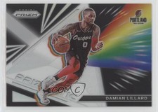 2021-22 Panini Prizm Prizmatic Silver Prizm Damian Lillard #7 0c6