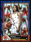 2025 Topps Chrome McDonald's All American Basketball Blue RayWave Refractor Brynn McGaughy #33