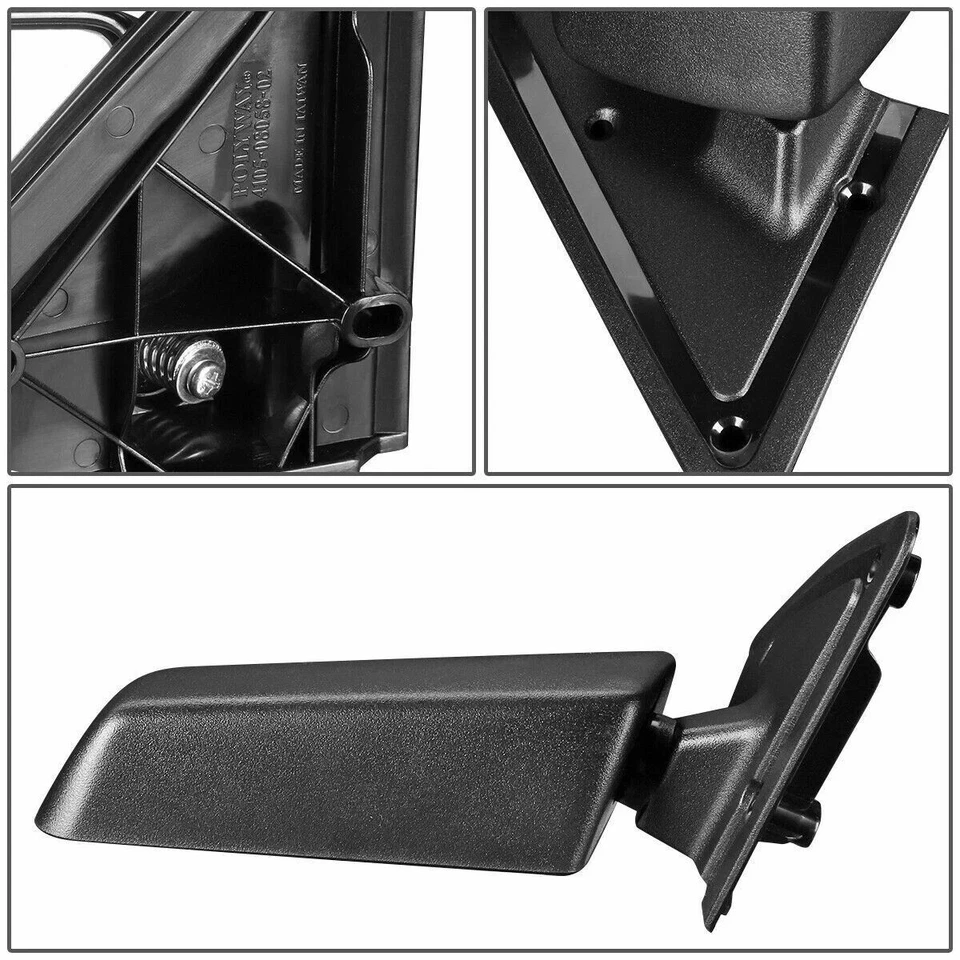 Set of 2 For 1982-1993 New Euro Mirror S10 S15 Pickup Blazer Jimmy - Imagem 2 de 4