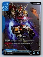 Gundam Starter Deck 01: Heroic Beginnings ST01-001 LR NM Holo Gundam