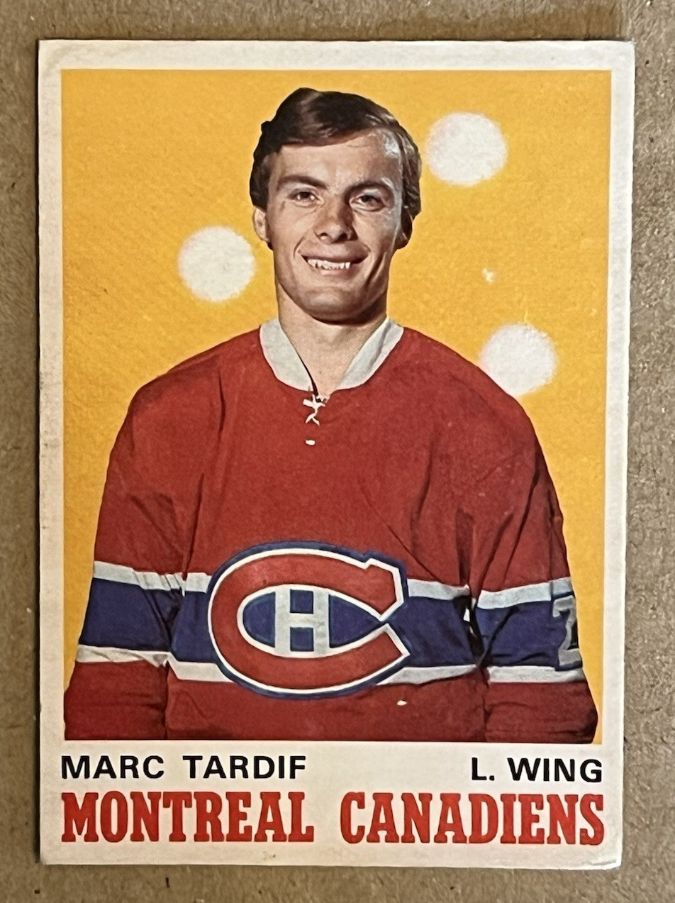 1970-71 OPC O-PEE-CHEE (OPC) Marc Tardif #179 RC - EX+  