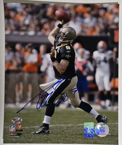 Drew Brees Autographed Signed 8x10 With COA New Orleans Saints