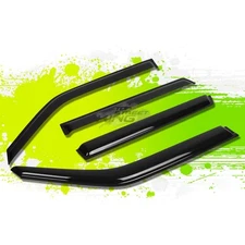 DARK TINTED WINDOW VISOR/WIND DEFLECTOR VENT RAIN SHADE FOR 11-16 NISSAN JUKE