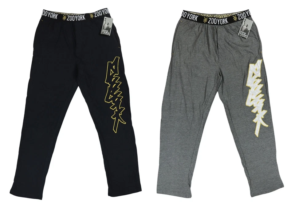 Zoo York Sleepwear Logo Waistband Men's Knit Pajama Lounge Pants NWT