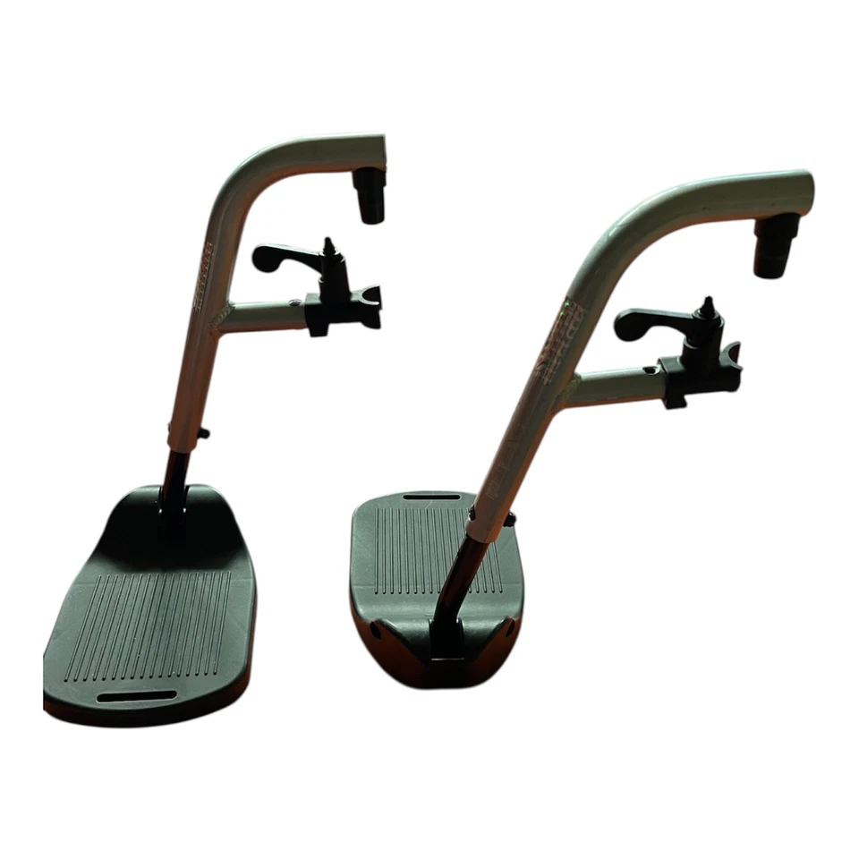 Fußstützen passend für Rollstuhl Drive Litec, Beinstützen - Bild 2 von 2