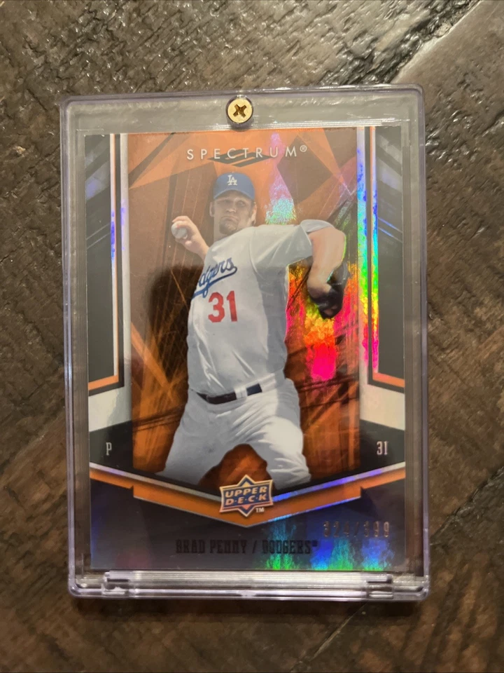 Brad Penny 2007 Upper Deck Spectrum Lot (2) Dodgers #255/399 & #324/399 - Image 4 of 4