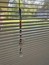 sun catcher Crystal for window Butterfly Rainbow App 15  Car Charm Ceiling Fan