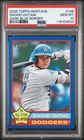 2025 TOPPS HERITAGE DARK BLUE BORDER #148 SHOHEI OHTANI PSA 10