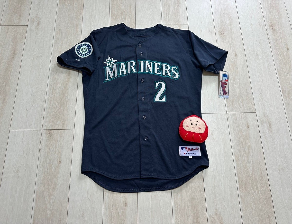Kenji Jojima MLB Seattle Mariners Majestic Authentic Jersey Size
