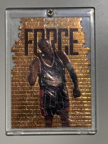 1997-98 Topps Finest Gold Embossed Rare #156 Charles Barkley