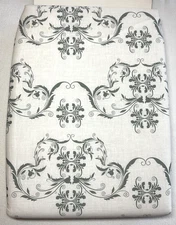 WESTEX DELUXE EXTRA THICK IRONING BOARD COVER PAD WHITE BLUE GRAY NIP