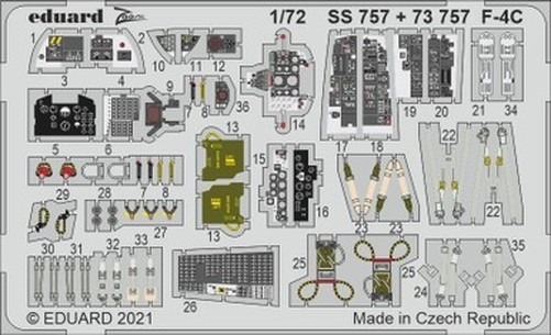 Eduard 73757 1/72 F-4C for FNM (Pre-Painted)