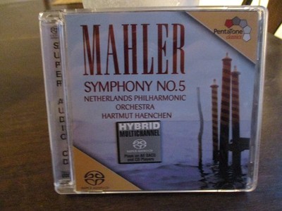 Hartmut Haenchen - Mahler Symphony 5 - 2002 Pentatone Hybrid SACD NM $11.95