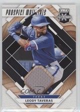 2020 Panini Elite Extra Edition Prospect Materials Black Leody Taveras uk2