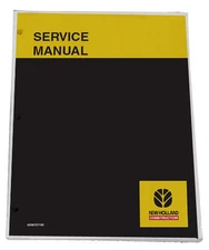 NEW HOLLAND B110C, B95C, B95CLR, B95CTC Tier 4 Backhoe Service Manual Book