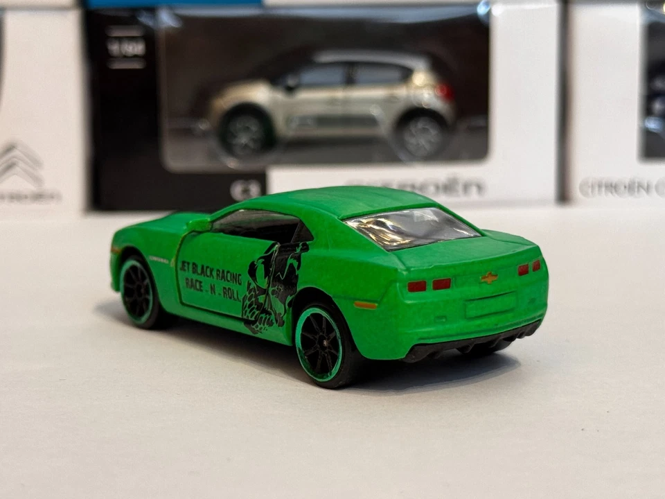 Majorette Limited Edition - Chevrolet Camaro GREEN 1/64- Loose - Image 3 of 4