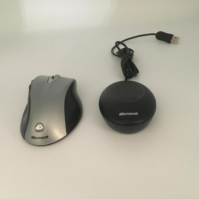 Microsoft 1052 Wireless Laser Mouse 6000 - Silver (B5V-00001)