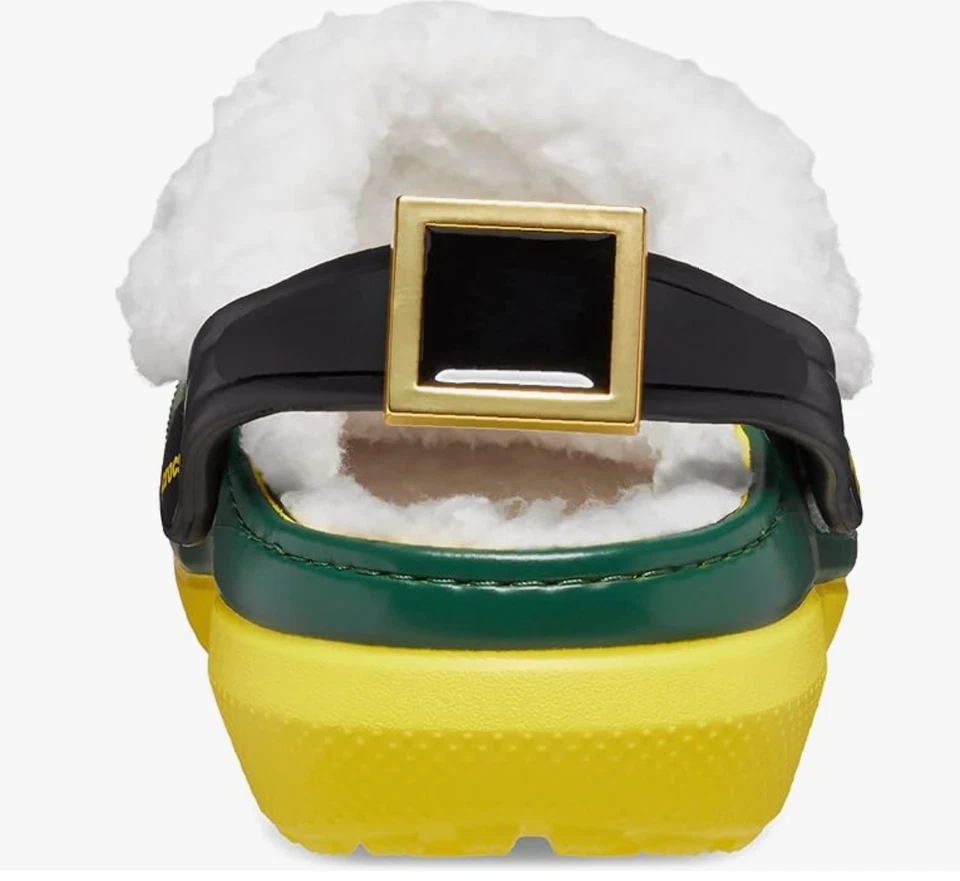 Tamancos de Natal Crocs Buddy The Elf tamanho grande J2 com Jibitz exclusivo novo - Imagem 4 de 4