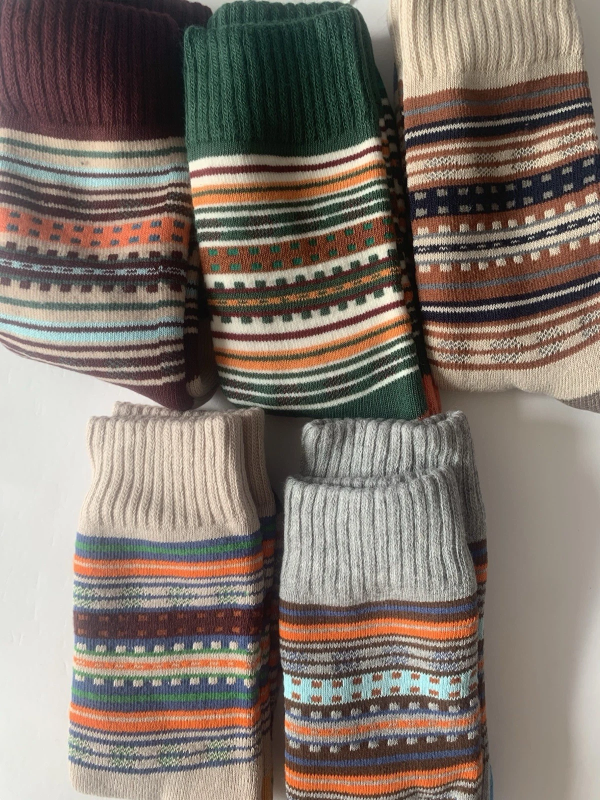 Nordic Socks x5 Pair Espen Cotton Medium 3-5 RRP 45 Freepost