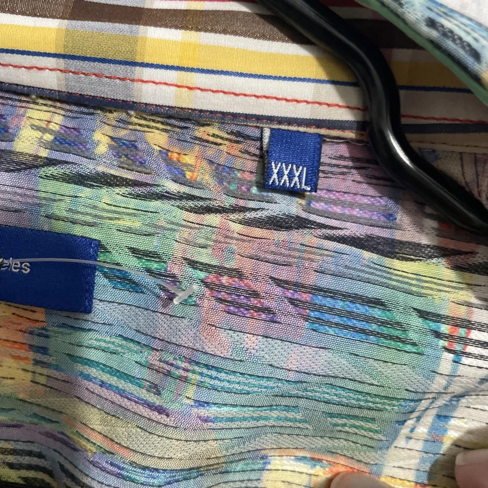 Georg Roth Los Angele Men’s Shirt 3XL  Abstract Multicolor-fun -NWOT RARE! - Image 4 of 4