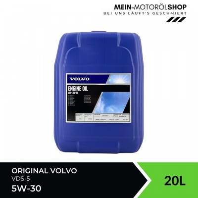 Original Volvo Engine Oil VDS-5 5W-30 LKW Motoröl 20 Liter