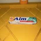Aim Multi-Benefit Whitening Fluoride Toothpaste Fresh Mint Gel, Sodium Fluoride — photo 2