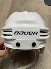 Excellent Cond. Bauer 4500 Hockey Helmet White Large
