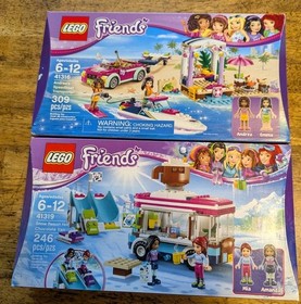 LEGO'S FRIENDS Lot Of 3-41316,41337,41319 Complete With Manuals Boxes
