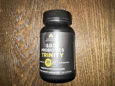 Ancient Nutrition SBO Probiotics Trinity 20 Billion CFU 60 Capsules - Exp 12/26