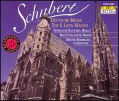 F. Schubert - Deutsche Messe & 6 Latin Masses [New CD] 3 Pack