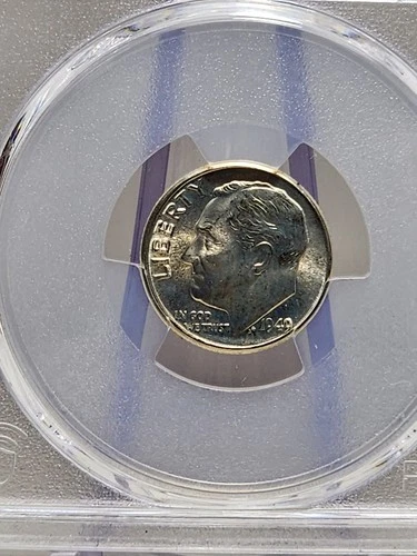 1949-D Roosevelt Dime PCGS MS67 Full Bands