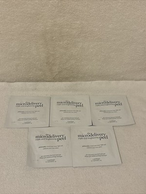 5x Philosophy The Microdelivery Triple Acid Brightening Peel 1 Chemical Peel Pad