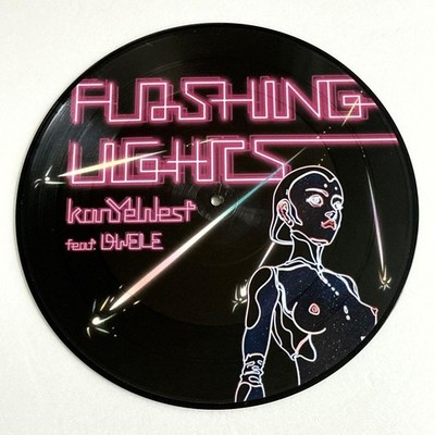 Extremely rare Kanye West Dwele flashing lights