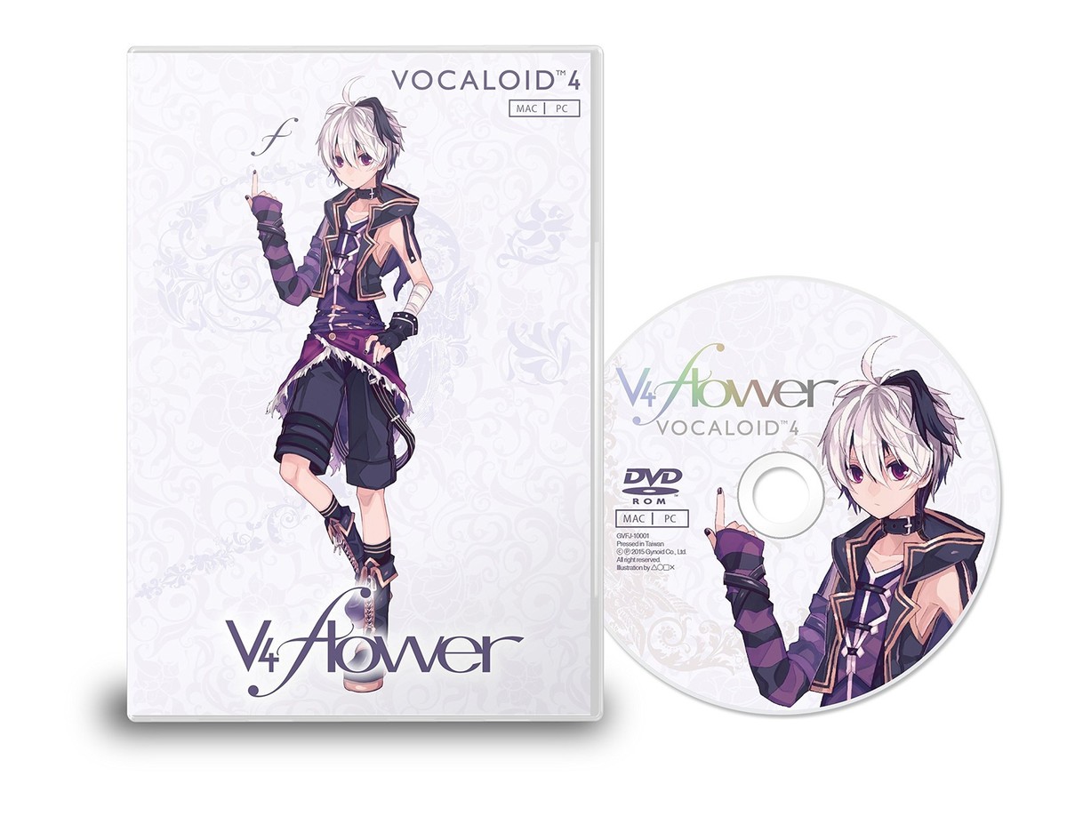 VOCALOID4 Library v4 Flower Rock Metal Voicebank / Audio Japanese