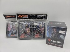 Ultra Pro MTG Deck Box And Sleeves Combo Bundle (G) Magic The Gathering