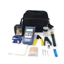 Fibre Optic Tool Kit FTTH FC-6S Cleaver Optical Power Meter Visual Fault Locator