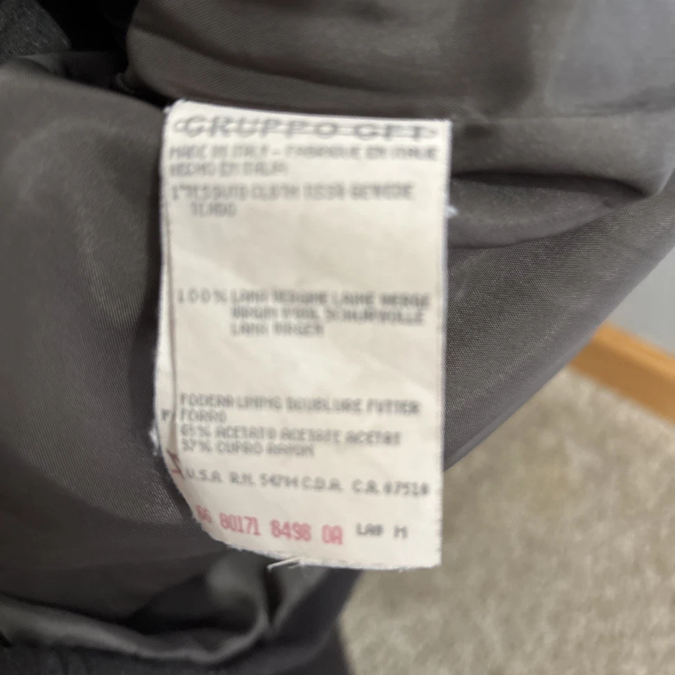 Chaquetón Giorgio Armani Le Collezioni Talla 10 100% Lana Virgen. Foto 4 de 4