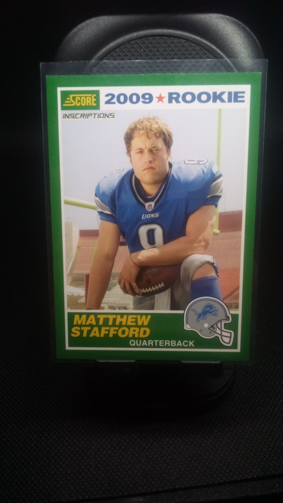 Matthew Stafford Topps Triple Threads Relics #1 Gold